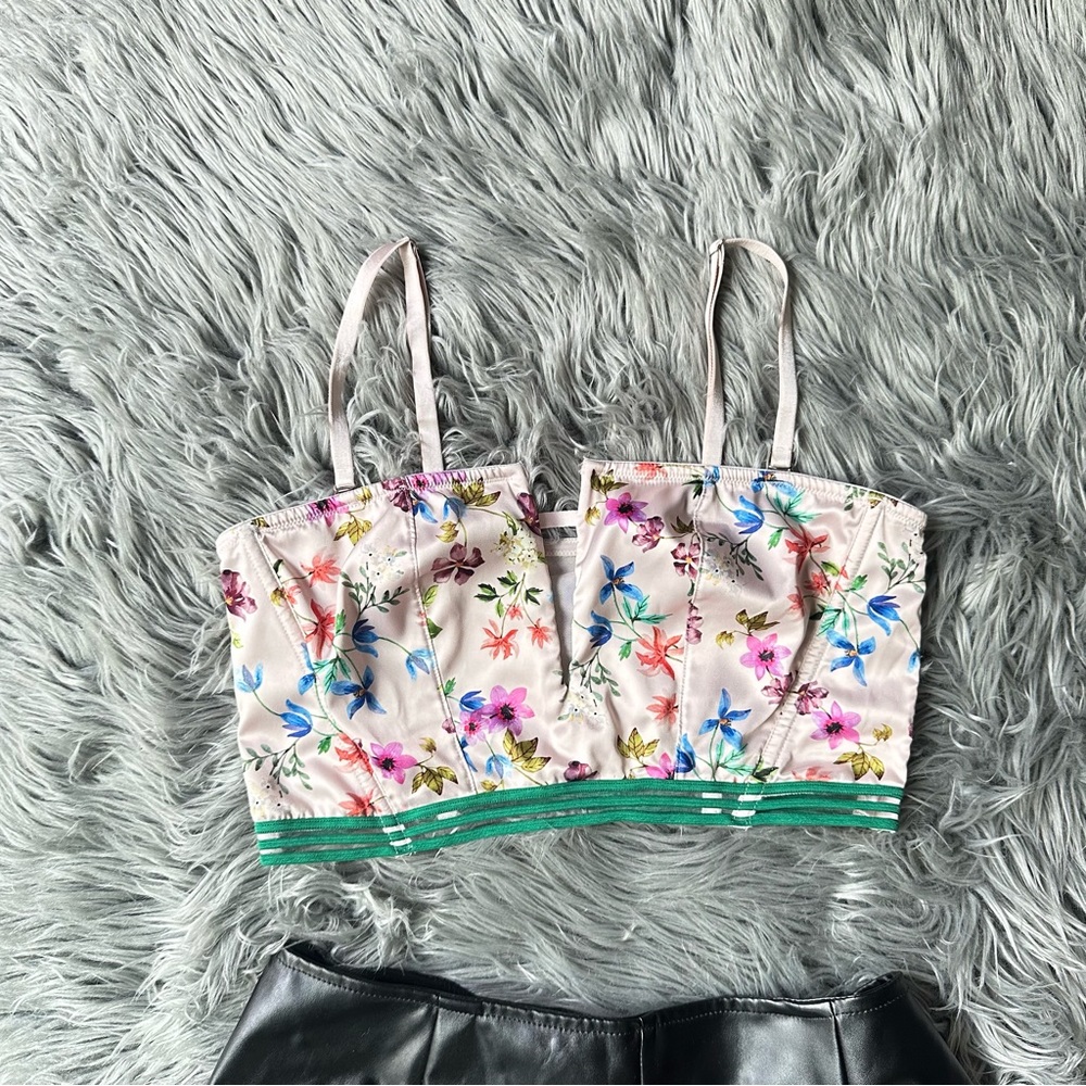 Victorias Secret Off White Crop Top Bra Lingerie Wi Gem